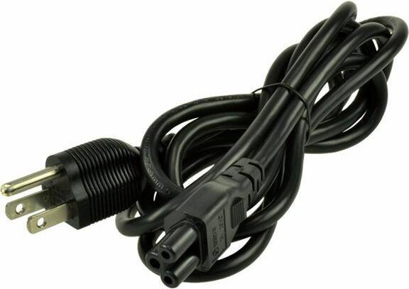 Actual product image 2-Power Clover Leaf Power Cord (US Plug)