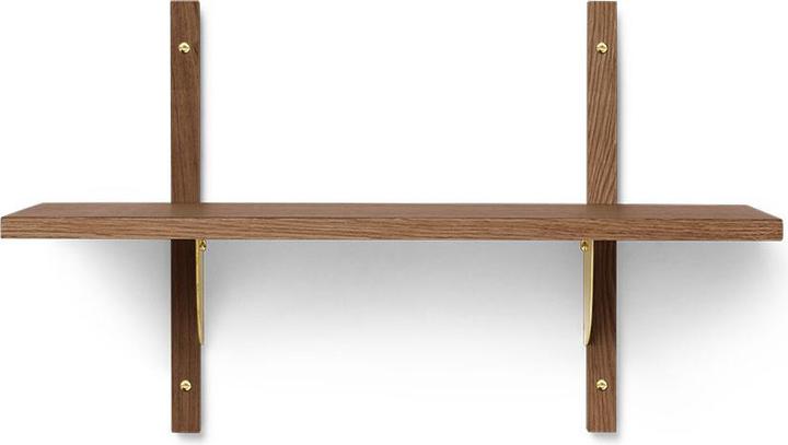 Smoked oak, Brass