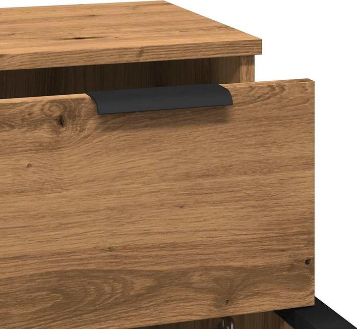 Actual product image VidaXL Sideboard Artisan-Eiche 30x30x70 cm Holzwerkstoff (30 x 30 x 70 cm)