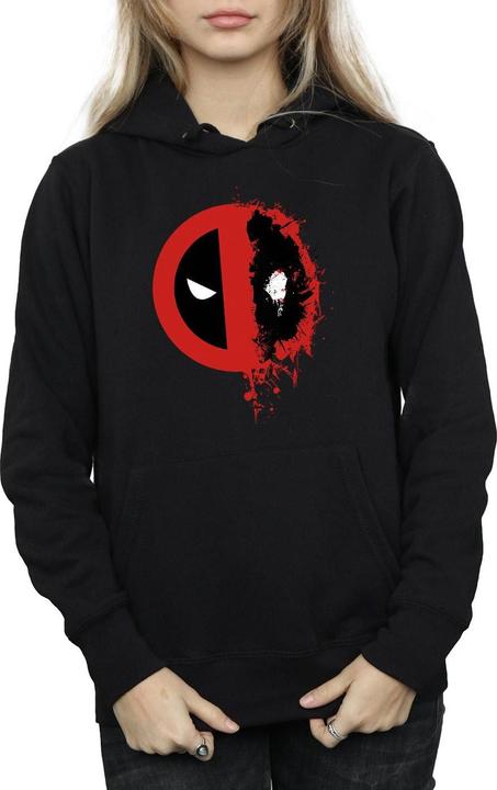 Produktbild Deadpool Split Splat Logo Kapuzenpullover (S)