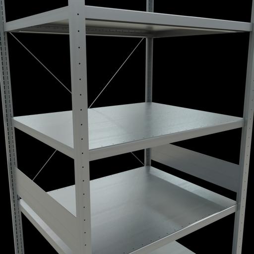 Immagine prodotto Schulte Lagertechnik MULTIplus330 sistema di scaffalatura di base senza viti con traversa