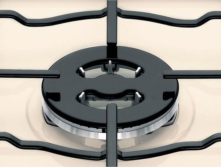 Actual product image Hotpoint PCN 750 T (OW) R /HA Ivory Built-in 75 cm Gas 5 Cooker(s)