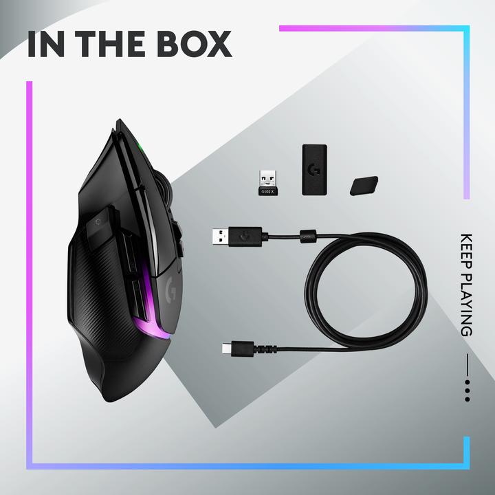 Actual product image Logitech G G502 X Plus (Wireless)