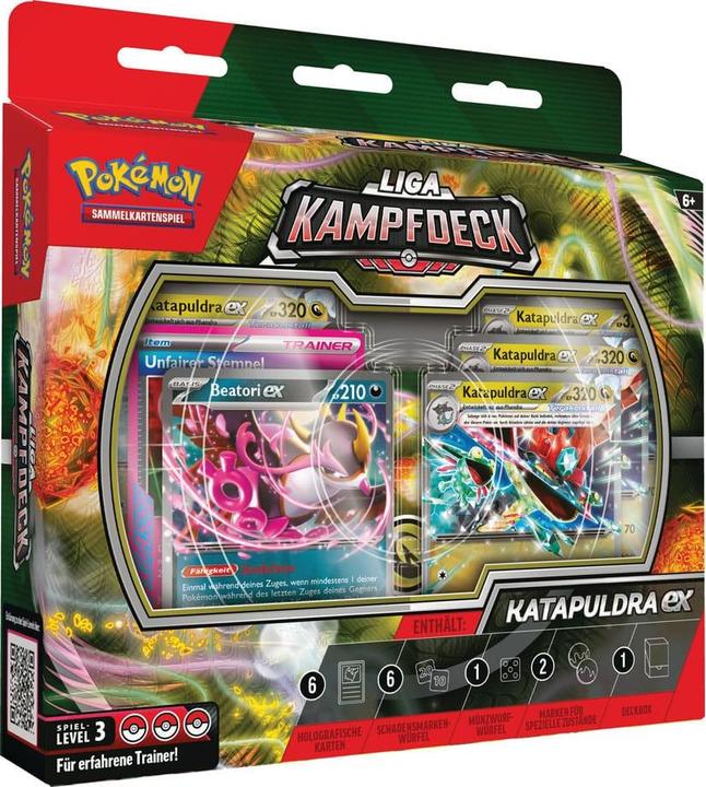 Produktbild Pokémon Katapuldra-ex Liga-Kampfdeck (Deutsch, Deck)