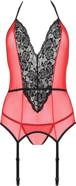 Image du produit Passion Peonia Corset Erotic Line Rojo L/Xl (XL)