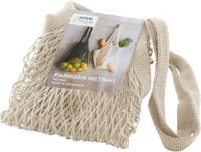 Actual product image Point-Virgule Mesh bag with long handles