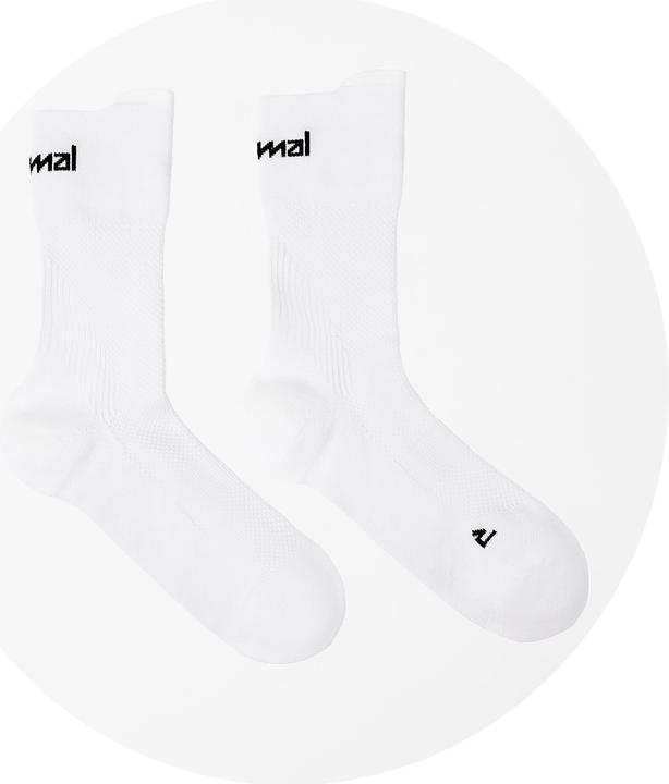 Immagine prodotto Nnormal Running Socks White (M)