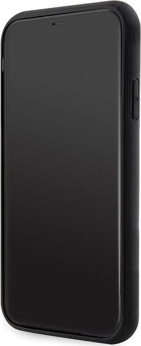 Actual product image Karl Lagerfeld KLHCN61SANKCPK iPhone 11 / Xr 6.1" hardcase czarny/black Saffiano Karl & Choupette (Apple iPhone 11, Apple iPhone XR)