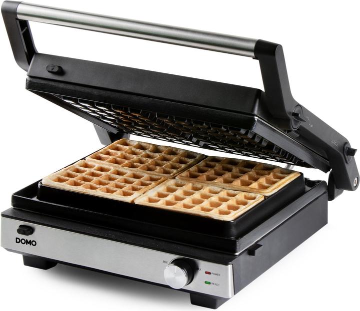 Image du produit Domo MULTIFUNKTIONALER KONTAKTGRILL 2-IN-1 Grill Schwarz