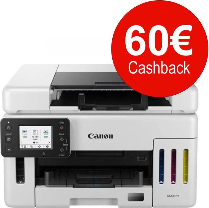 Actual product image Canon Maxify GX 6550 (Ink tank, Colour)