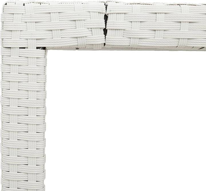 Image du produit VidaXL Gartentisch mit Glasplatte (90 cm)