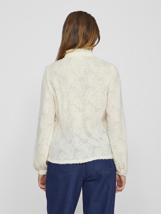 Actual product image Vila High Neck Top with Long Sleeves (36)
