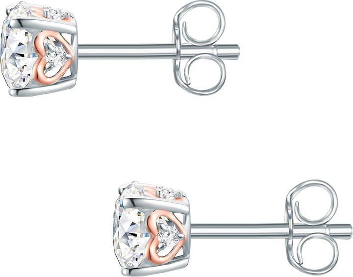 Produktbild Trilani Ohrstecker Herz Zirkonia - 33992 (Sterling Silber)