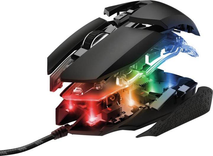 Produktbild Trust Gaming GXT 950 Idon Illuminated Gaming Maus, kabelgebunden (Kabelgebunden)