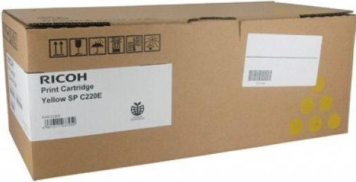 Actual product image RICOH Toner CT220 for Aficio SP C220S/C221SF/C222SF/C240DN yellow (406055)(406768) (407643) (Y)