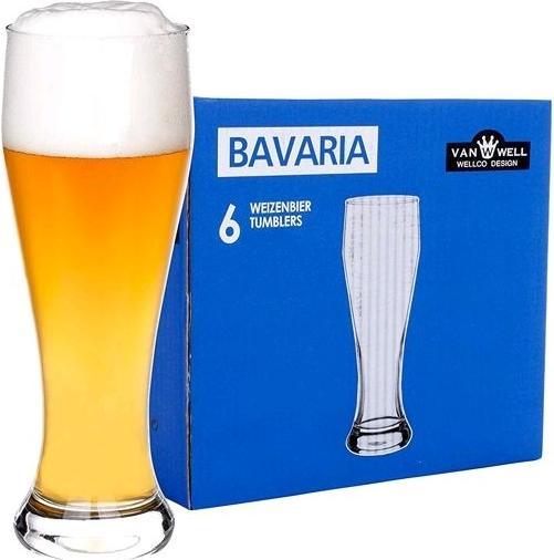 Produktbild Bormioli Rocco Weizenbiergläser Glatt0,5l (0.50 l, 6 x)