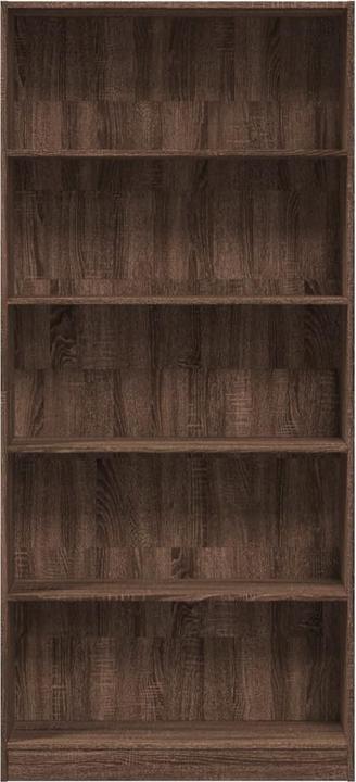 Immagine prodotto VidaXL Bücherregal Regal Standregal Büroregal Aktenregal Braun Eichen-Optik (80 x 24 x 176 cm)