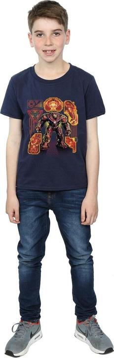 Image du produit - T-shirt AVENGERS INFINITY WAR HULKBUSTER BLUEPRINT - Garçon (116)