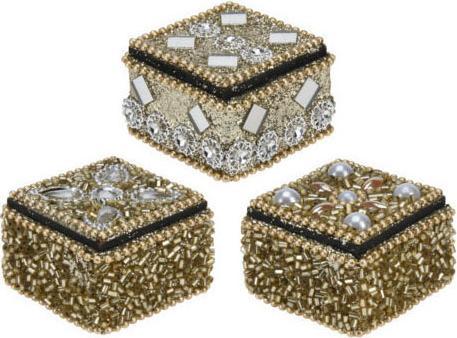 Produktbild Box 4x3cm Gold, 36er-Set (4 x 3 cm)