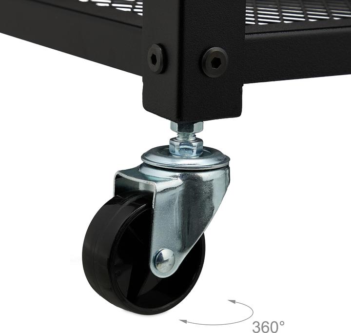 Image du produit Relaxdays Chariot roulant