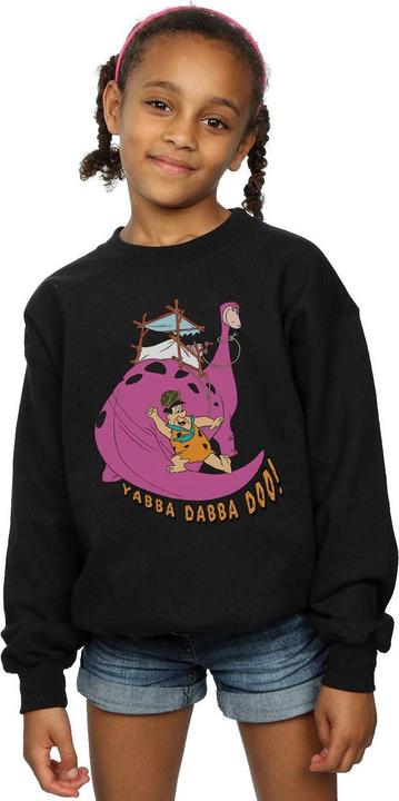 Actual product image The Flintstones Girls Yabba Dabba Doo Sweatshirt (116)