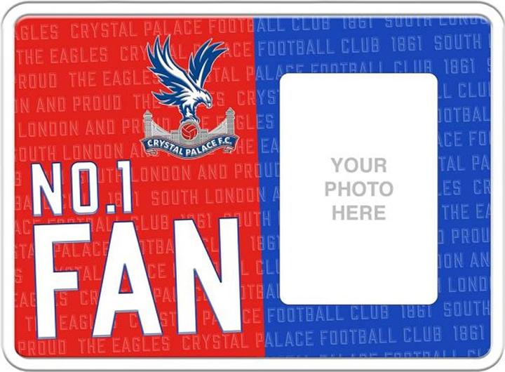 Immagine prodotto Crystal Palace FC Metallo Goffrato Placca Incorniciata