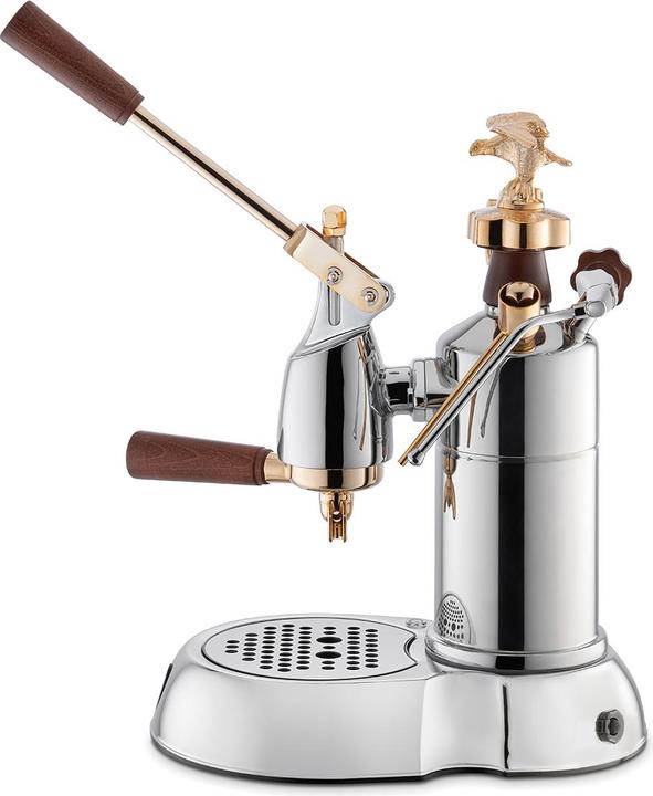 Image du produit La Pavoni LPLEXP01EU, Machine à espresso Expo 2015, Chrome/or (Prise UE)