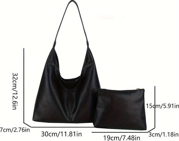 Produktbild Only-Bags.Store Ein stilvolles und vielseitiges zweiteiliges Set, bestehend aus einer weichen und bequemen