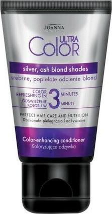 Joanna Ultra Color Color-Enhancing Conditioner Coloring Conditioner Silver Andh Shades Ofond 100G