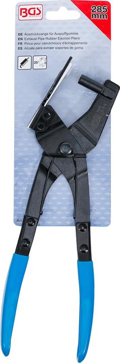 Actual product image BGS Exhaust Pipe Rubber Ejection Pliers 285 mm