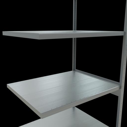 Actual product image Schulte Lagertechnik MULTIplus250 boltless add-on bay system with length bolts