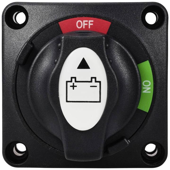 Produktbild Tru Components TC-11992196 Kfz-Batterieschalter 12 V/DC, 50 V/DC 300 A 1 x Ein/