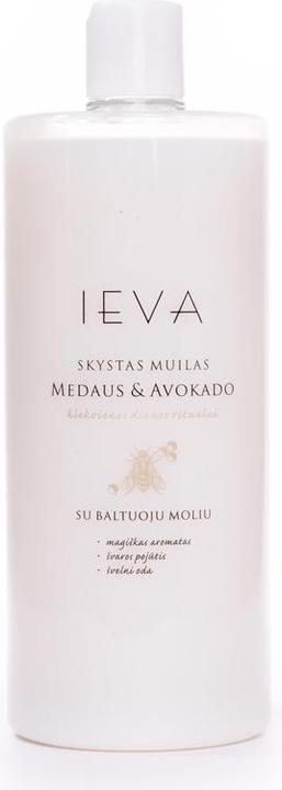 Ieva Liquid Soap Honey & Avocado 1 L (Flüssigseife, 1000 ml)