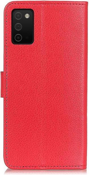Produktbild MU Classic Litchi Leder Bookcover Series (Samsung Galaxy A03s)