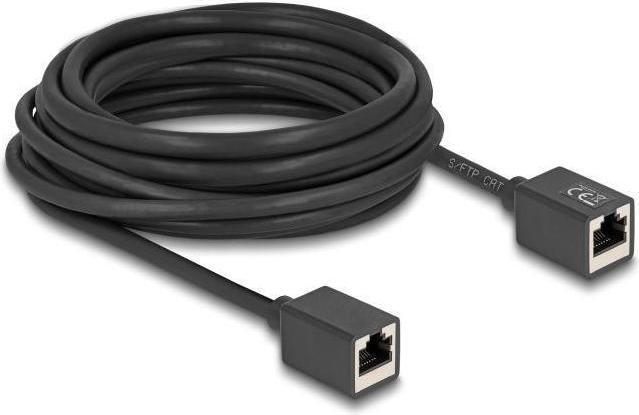 Image du produit Delock Câble d'extension réseau femelle RJ45 vers R (S/FTP, CAT6a, 7.50 m)