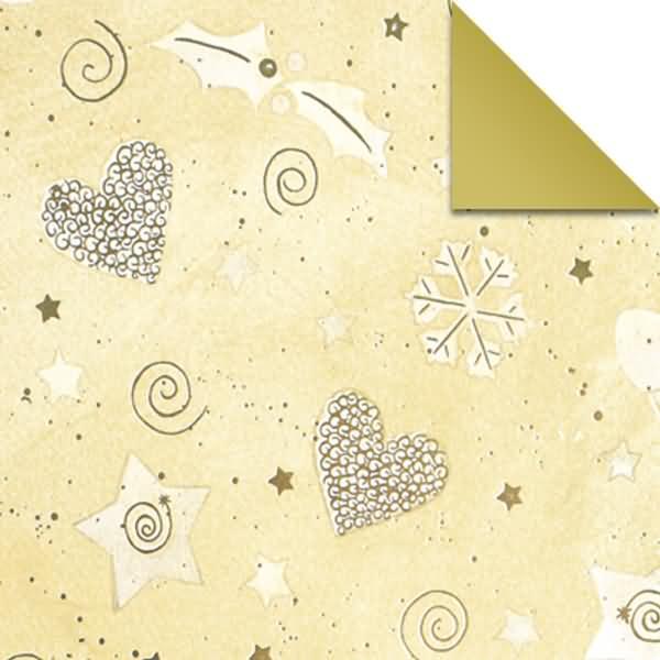 Produktbild Ursus Faltblätter Aurelio Stern Magic Moments Star Night 120g/qm 15x15cm chamois/gold (120 g/m², 1 x)