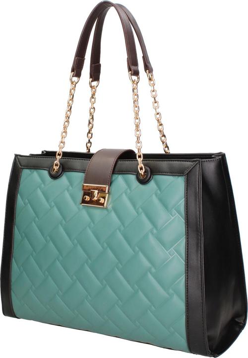 BLACK AND TURQUOISE