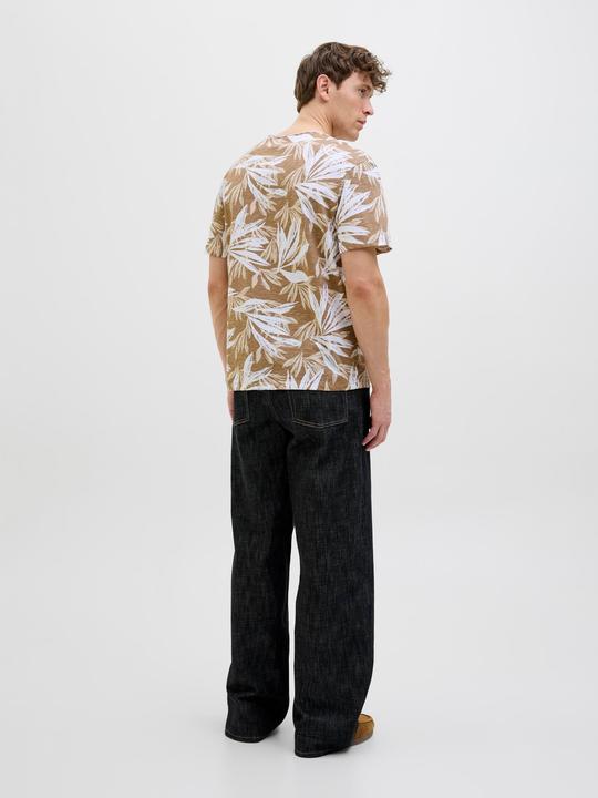 Actual product image Jack & Jones Jjebryan Aop Tee S/S O-Neck Sn (XL)