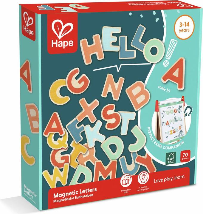 Produktbild Hape Magnetic Letters (70 x)