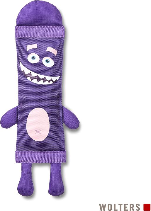 Actual product image Wolters Funny Dummy 31x13x3cm purple (Plush toy dog)