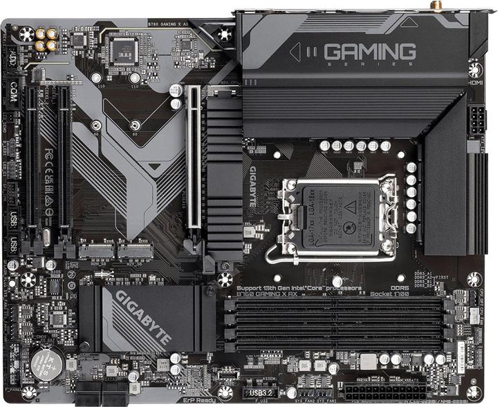 Immagine prodotto Gigabyte B760 GAMING X AX (LGA 1700, Intel B760 Express, ATX)