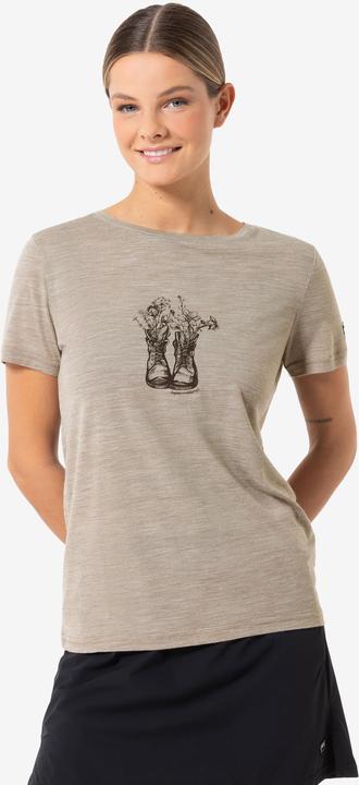 Actual product image Super Natural W Flower Boots Tee (M)
