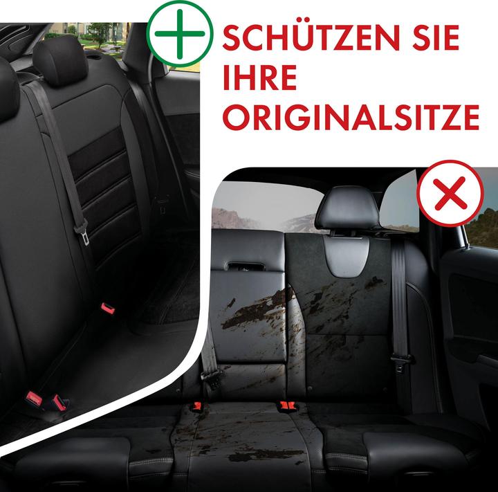 Immagine prodotto Walser Coprisedile per Seat Leon (5F1) 09/2012-oggi, 1 coprisedile posteriore