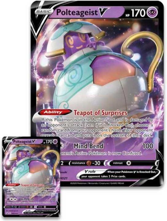 Image du produit Pokémon Polteageist V Box (Anglais, Coffret & Collection)