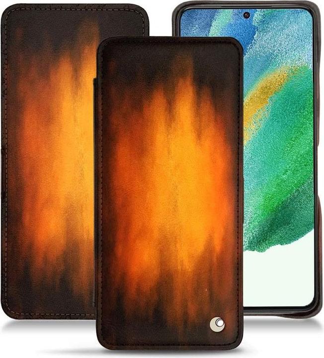 Actual product image Noreve Samsung Galaxy S21 FE leather case (Samsung Galaxy S21 FE)