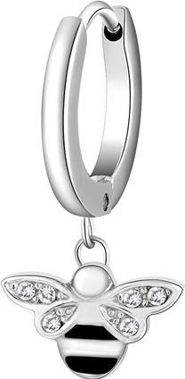 Image du produit Brosway Anneau d'oreille simple en acier avec cristaux de chakra BHKE023EN (L)