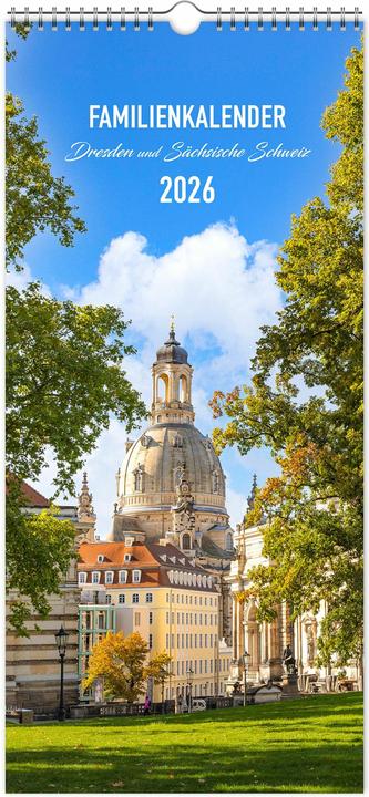 Actual product image Familienplaner Dresden und Schsische Schweiz 2026 (No binding, German)