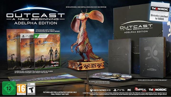 Actual product image THQ Outcast PC A New Beginning Adelpha Edition (PC, DE)