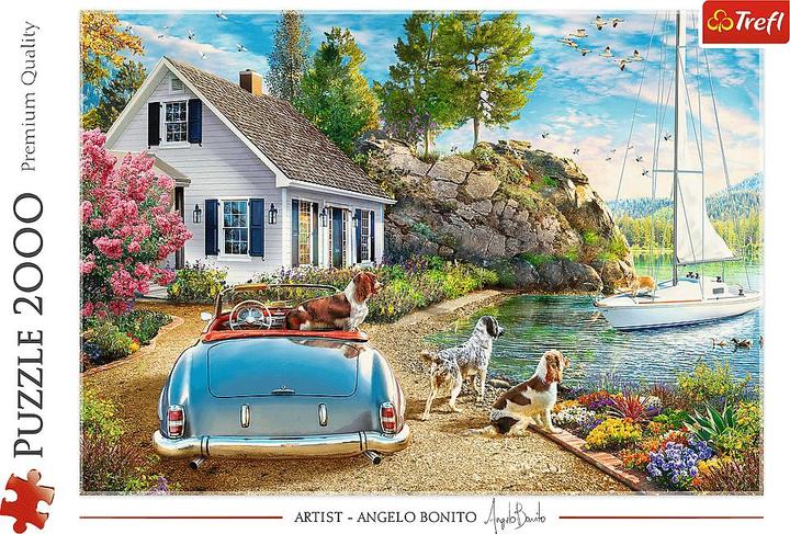Actual product image Trefl Puzzle 2000 Days Holiday Paradise (2000 pieces)