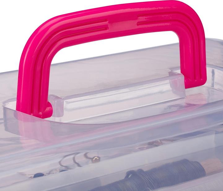 Actual product image Relaxdays Transparent Storage Box (33 x 19.5 x 14 cm)